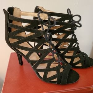 Strappy gladiator heels